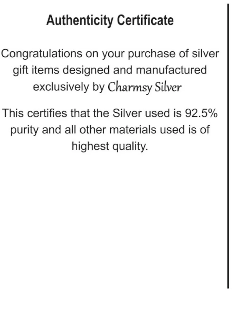 Charmsy NWT 925 Sterling Silver Quilted Thick Hoop Earrings - Brand New ✨